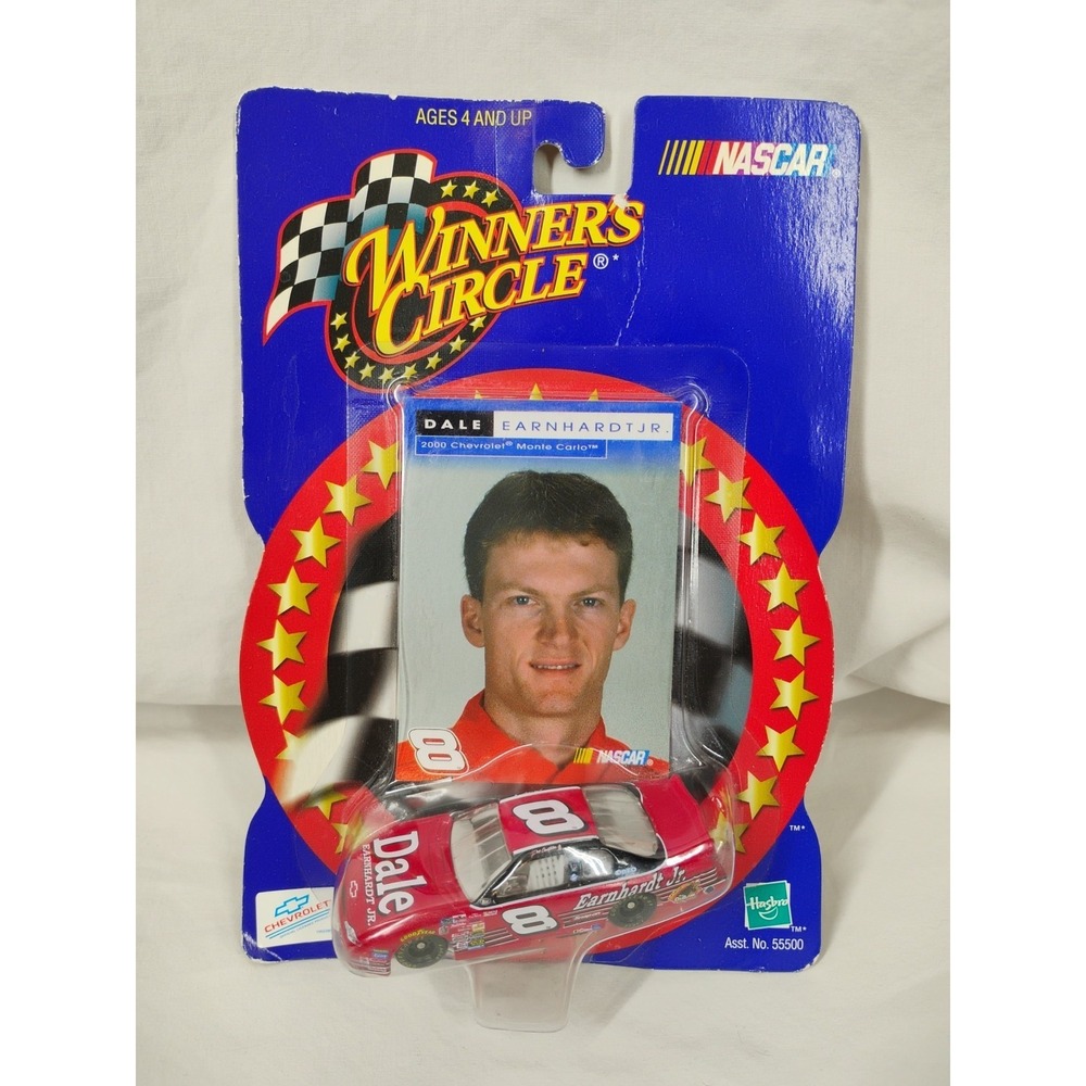 2000‎ Winners Circle 1/64 Dale Earnhardt Jr #8 Chevy Monte Carlo & Trading Card